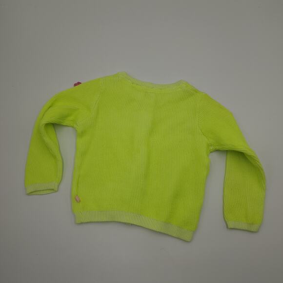 Someone Kids Long Sleeve Button Cardigan in Yellow Size 12 Months - Picture 5 of 7